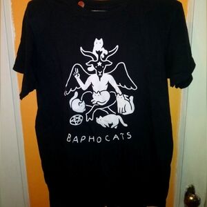 Women's med Baphocats short sleeves t shirt